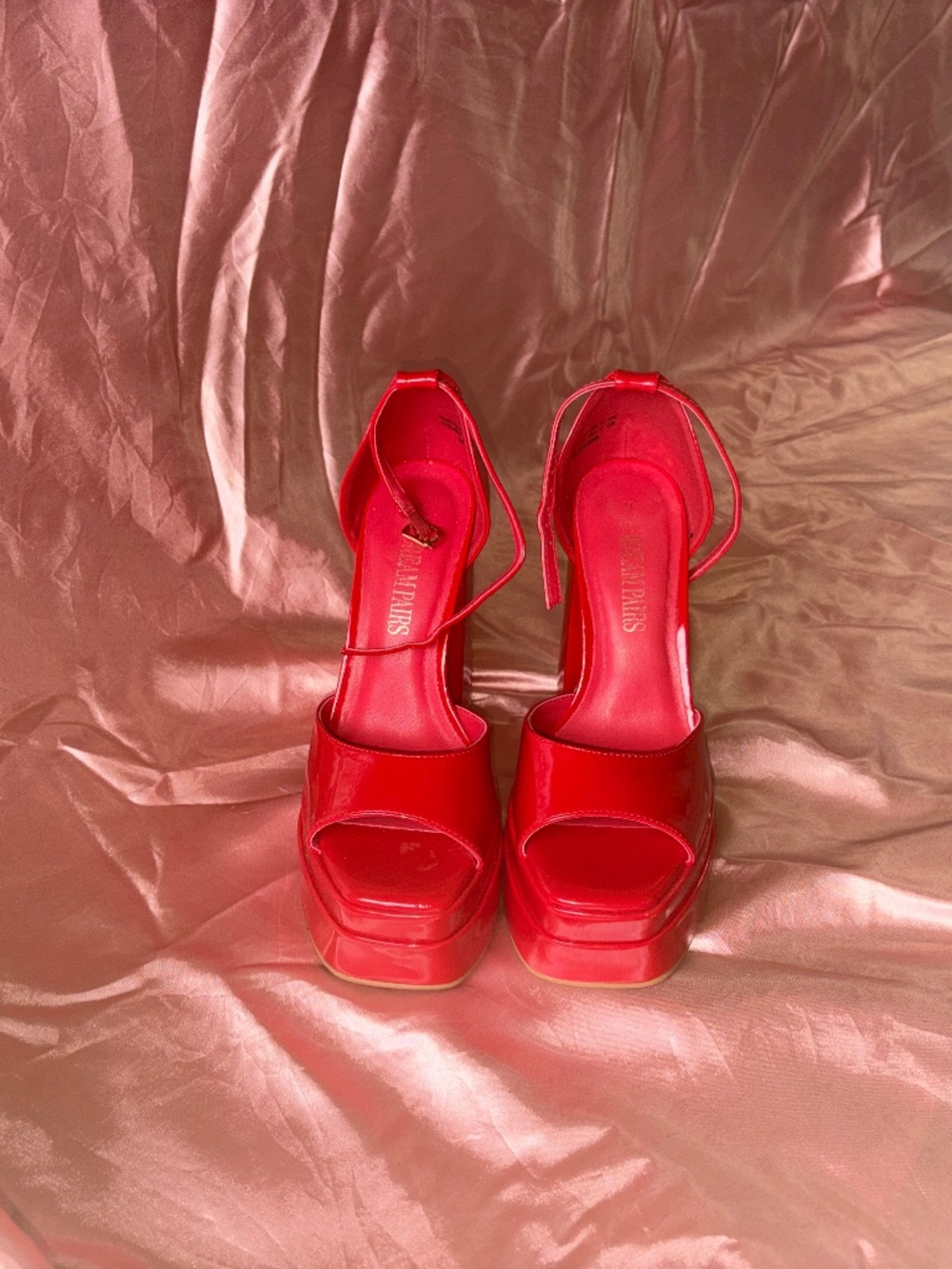 Dream Pair Chucky Red Pumps